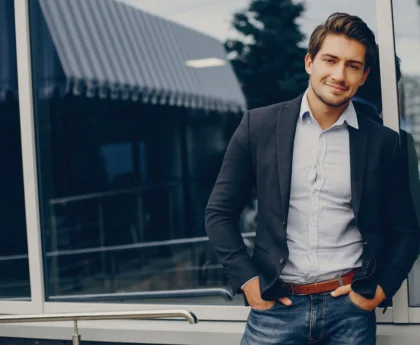 business casual men